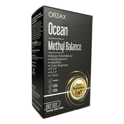 Ocean Methyl Balance 60 капсул для нормализации метаболизма гомоцистеина ORZAX